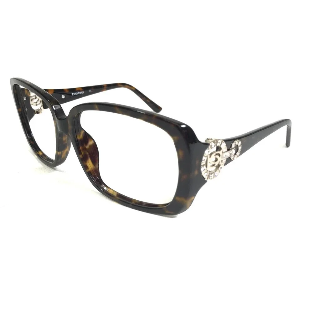 Bebe Eyeglasses Frames CUDDLE CUPID BB7051 003 TORTOISE Oversized 58-15-125